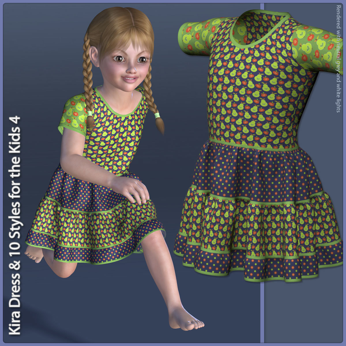 Kira Dress and 10 Styles for the Kids 4 by N/A