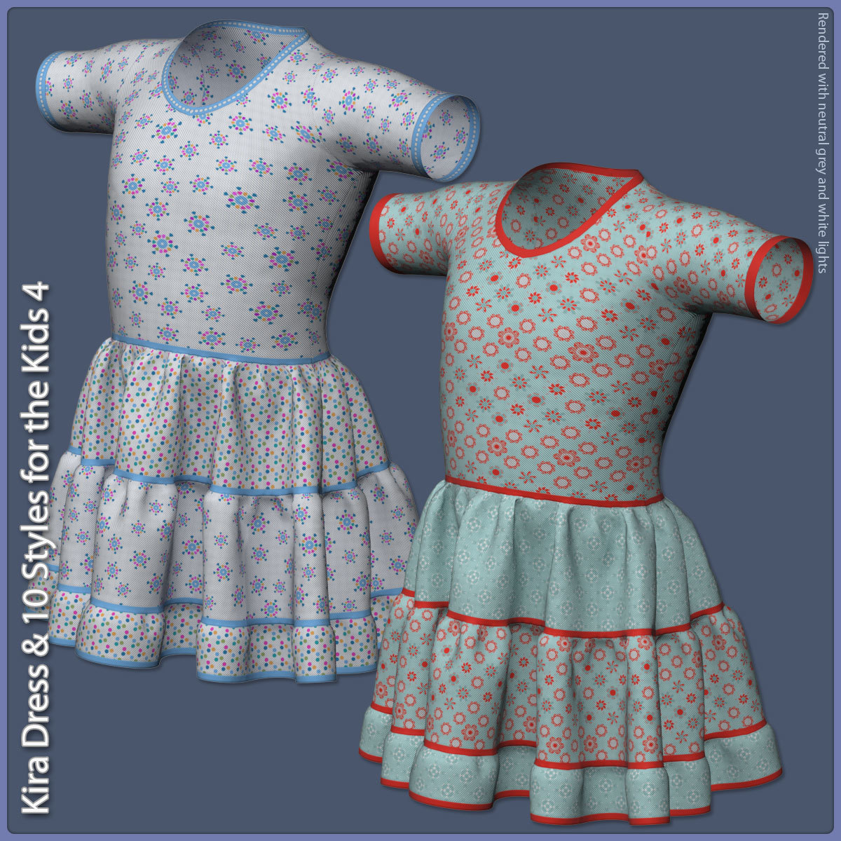 Kira Dress and 10 Styles for the Kids 4 by N/A