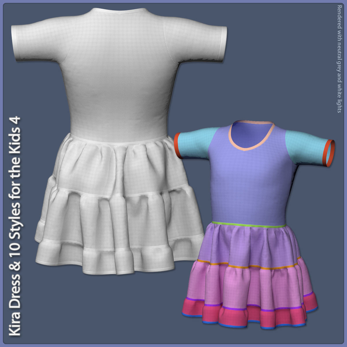 Kira Dress and 10 Styles for the Kids 4 by N/A
