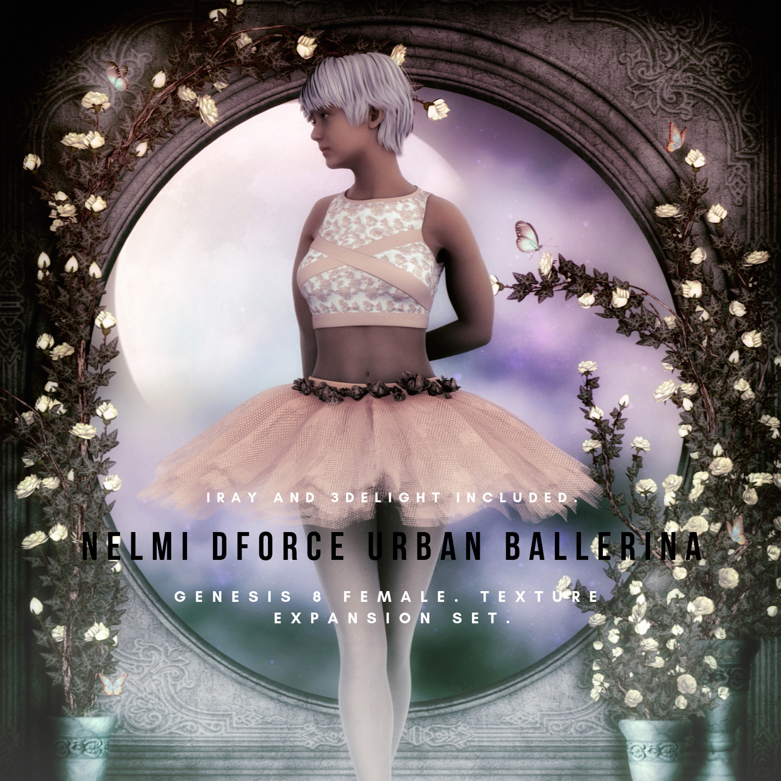 NELMI-dForce Urban Ballerina Textures for Genesis 8 Female(s) by N/A