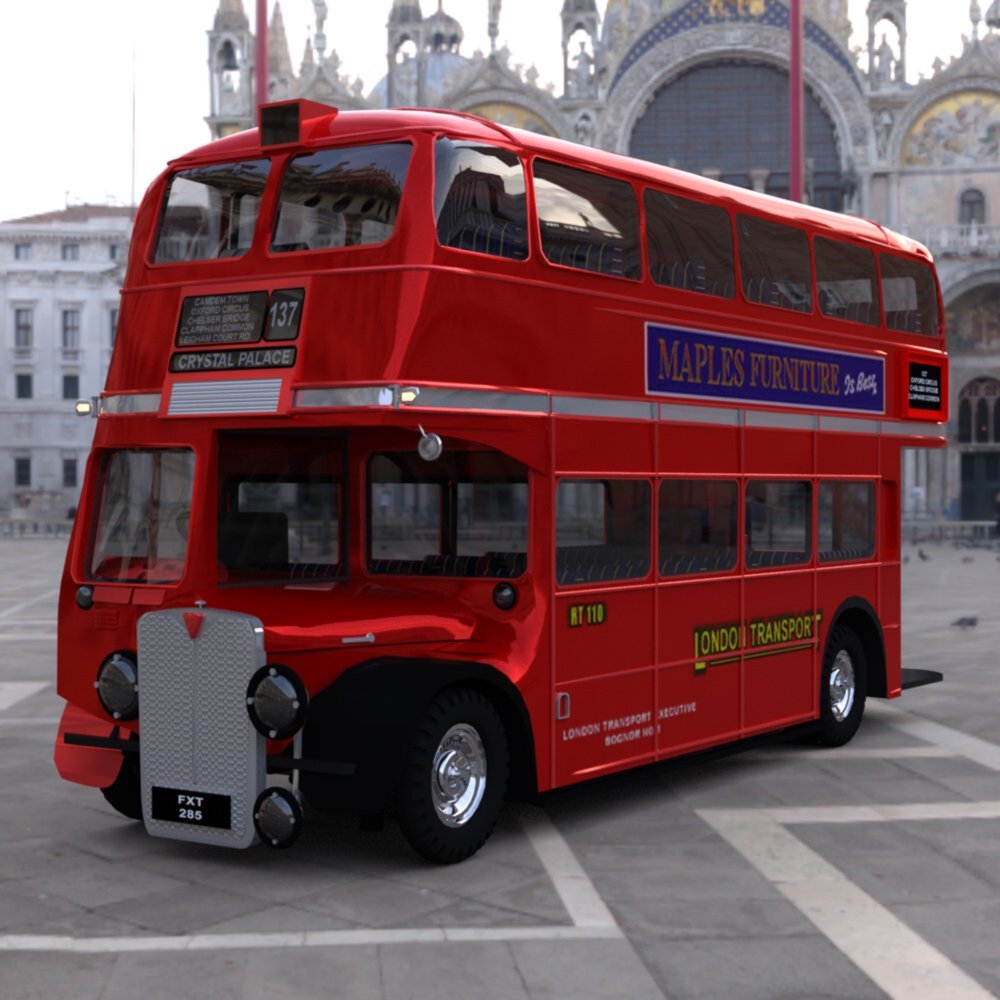 Bus AEC London for DAZ Studio by N/A