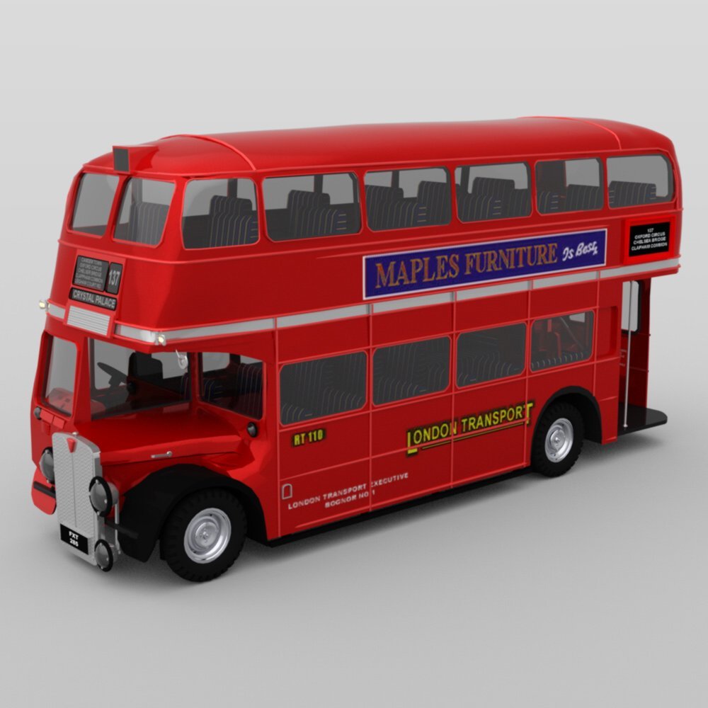 Bus AEC London for DAZ Studio by N/A