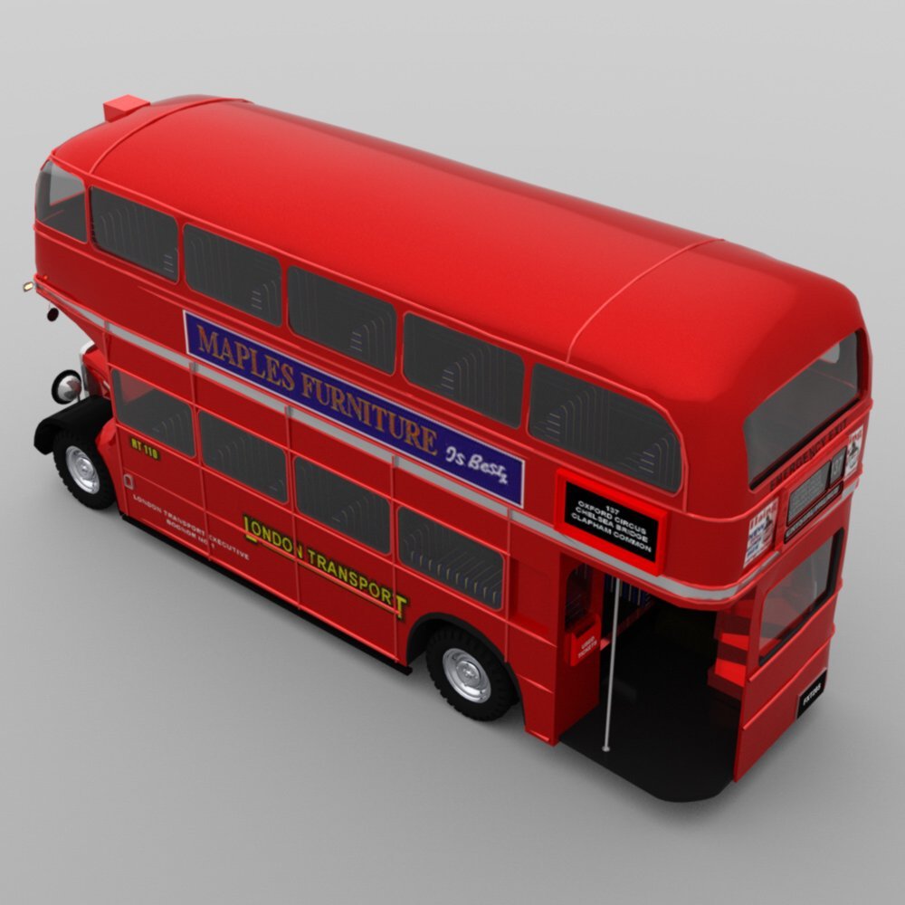 Bus AEC London for DAZ Studio by N/A