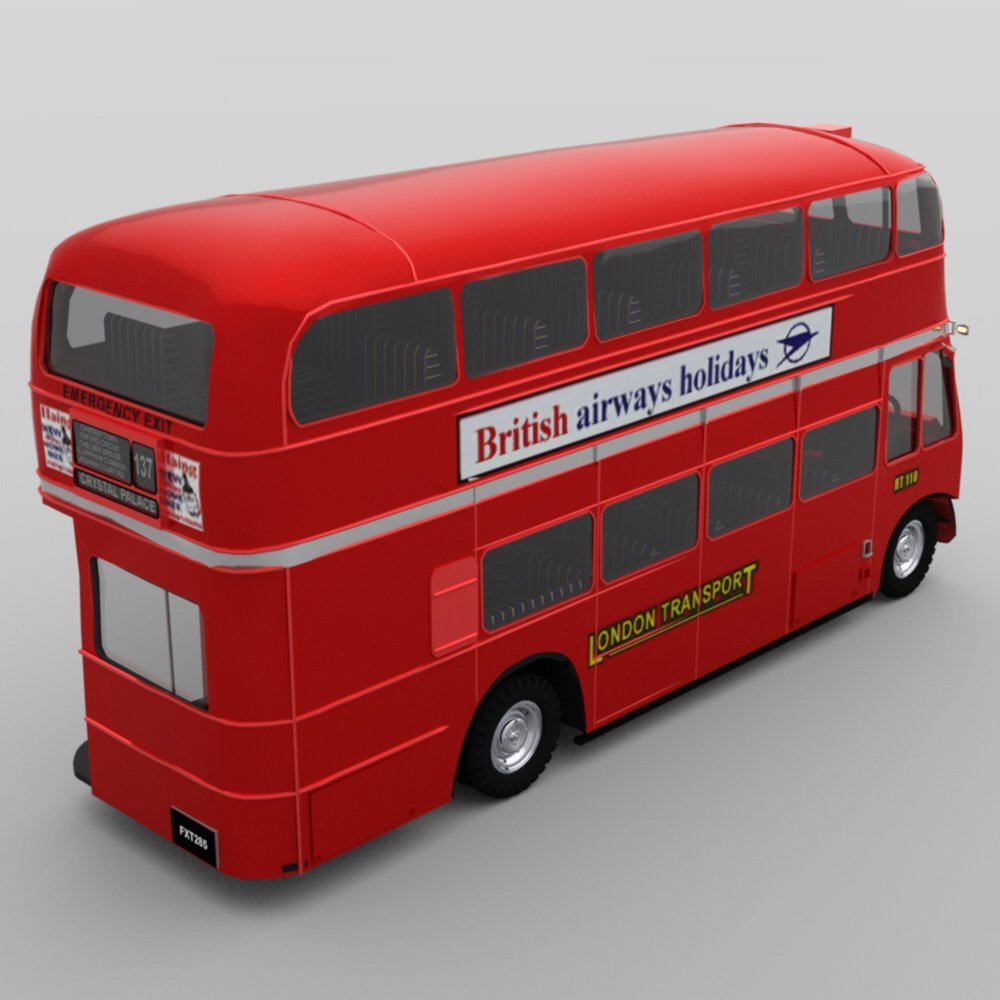 Bus AEC London for DAZ Studio by N/A