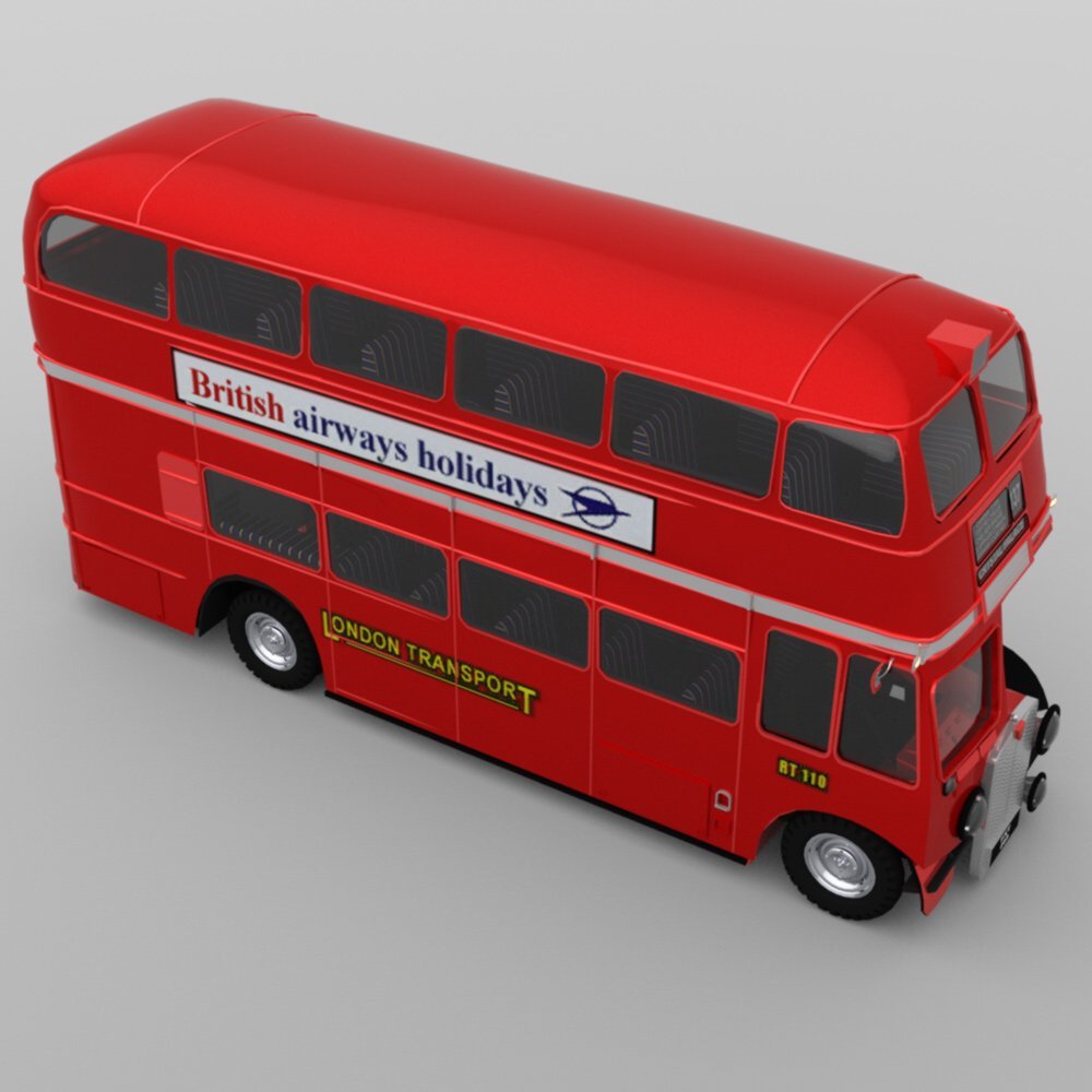 Bus AEC London for DAZ Studio by N/A