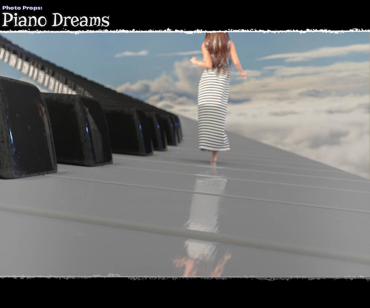 Photo Props: Piano Dream by N/A