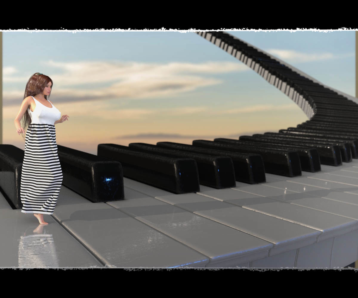 Photo Props: Piano Dream by N/A