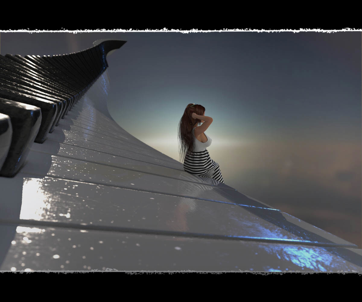 Photo Props: Piano Dream by N/A