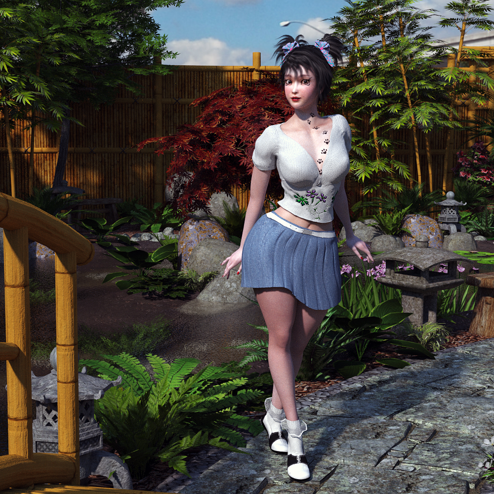 School Girl for La Femme by N/A