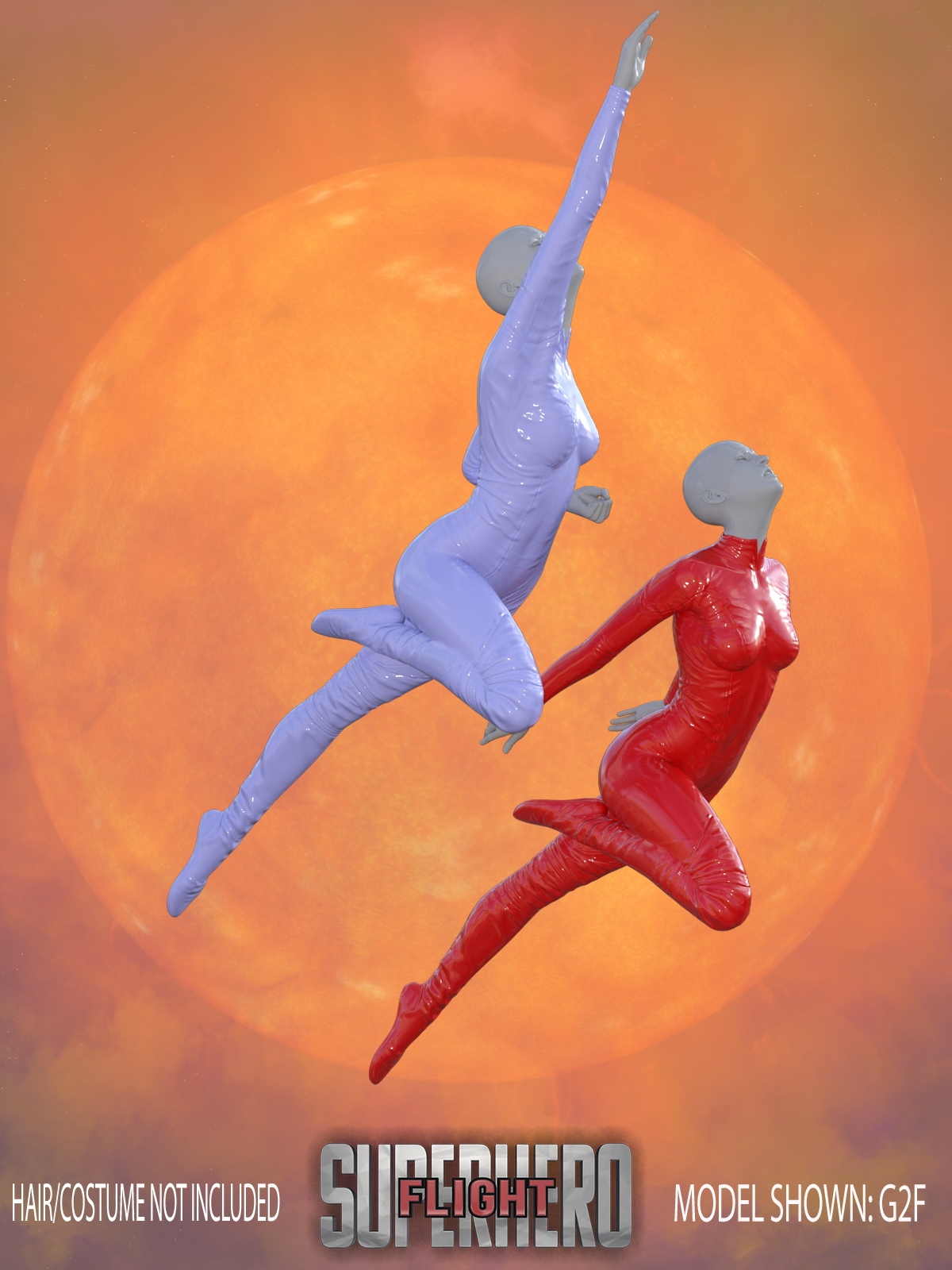 SuperHero Flight for G2F and G3F Volume 6 by N/A