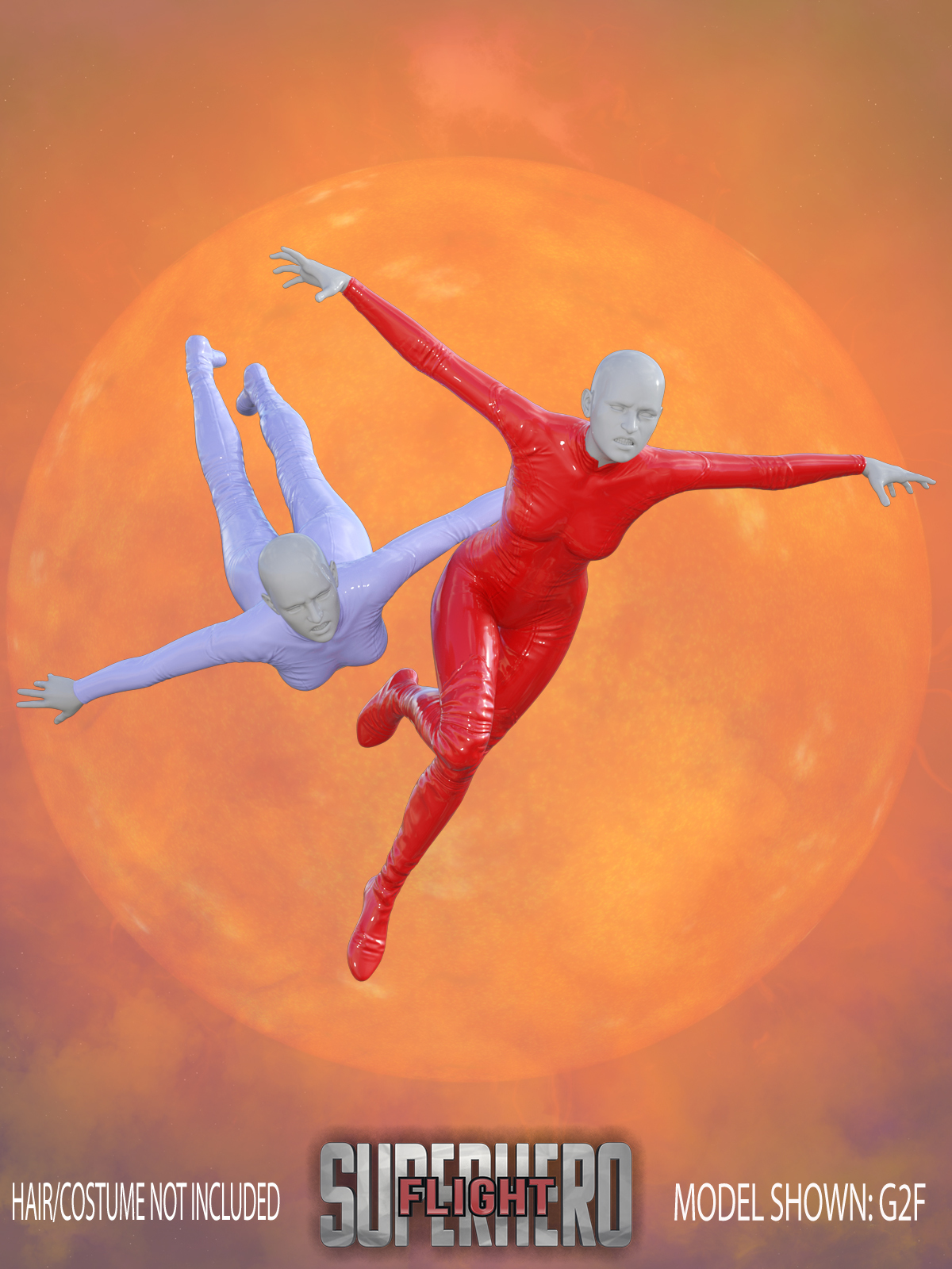 SuperHero Flight for G2F and G3F Volume 6 by N/A