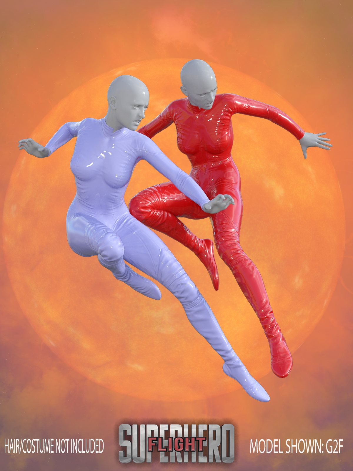 SuperHero Flight for G2F and G3F Volume 6 by N/A