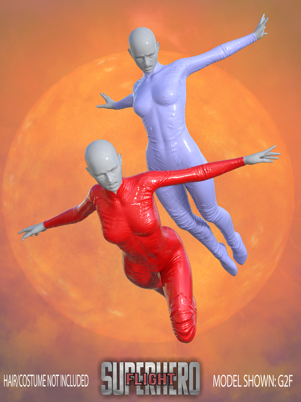 SuperHero Flight for G2F and G3F Volume 6 by N/A