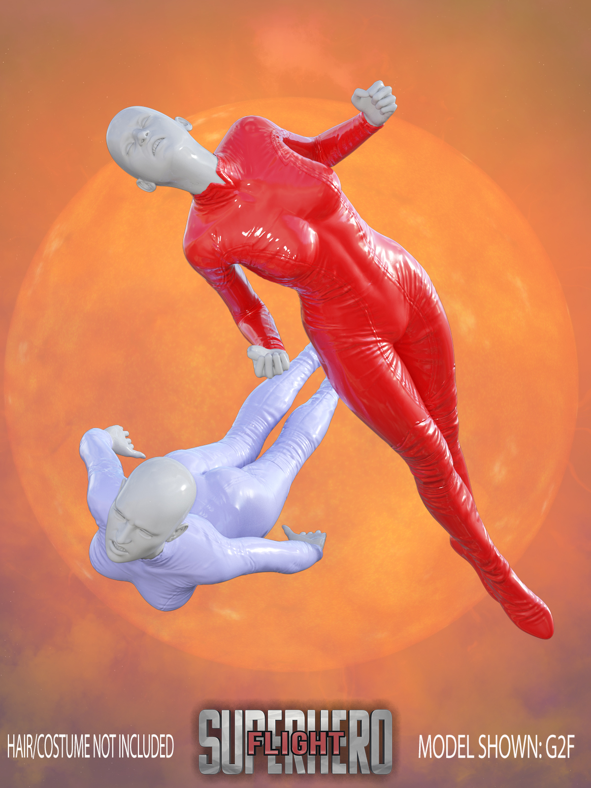 SuperHero Flight for G2F and G3F Volume 6 by N/A