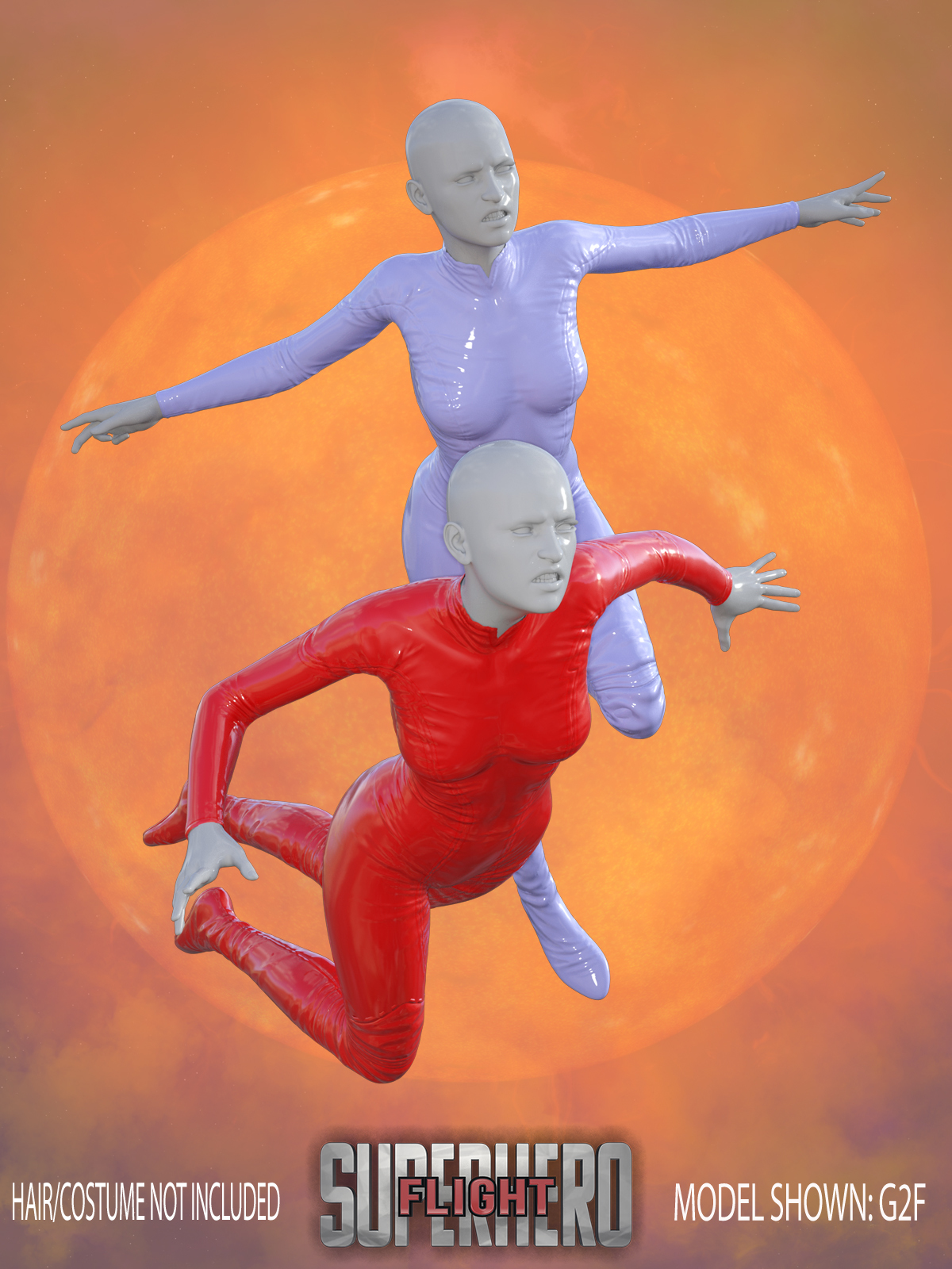 SuperHero Flight for G2F and G3F Volume 6 by N/A