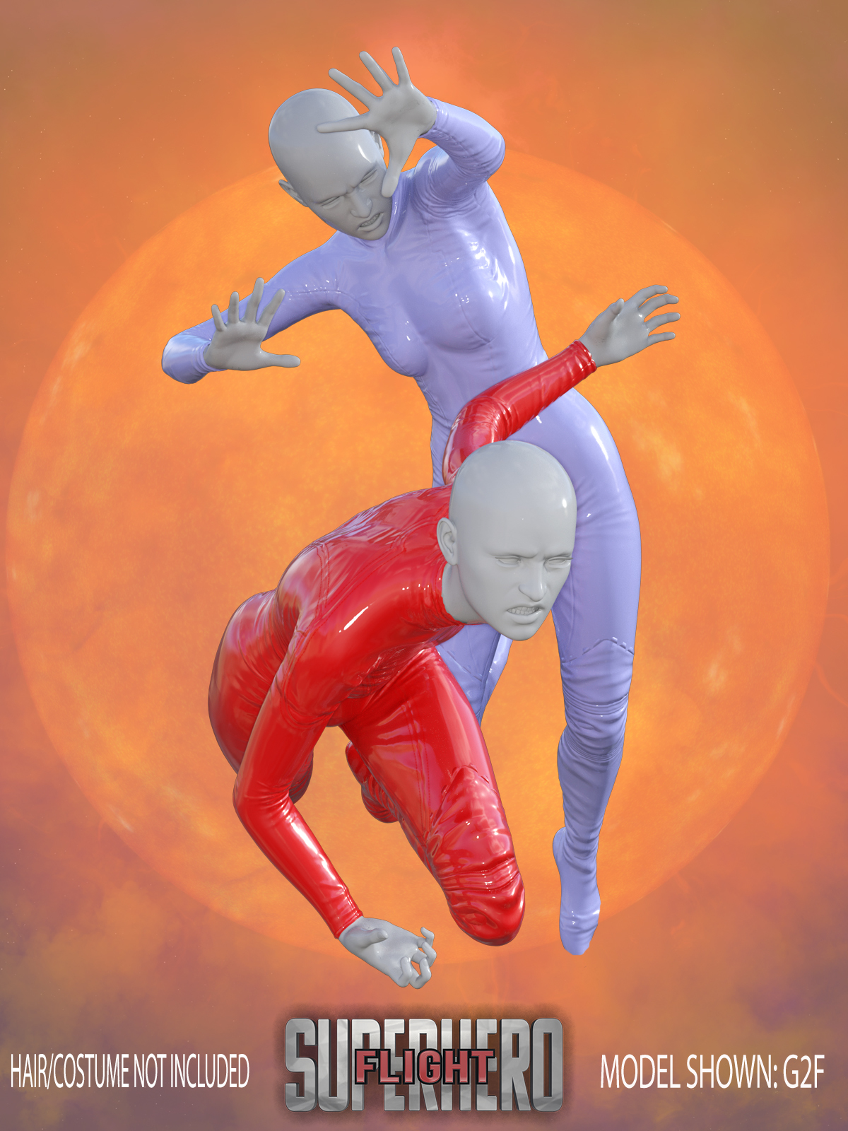 SuperHero Flight for G2F and G3F Volume 6 by N/A