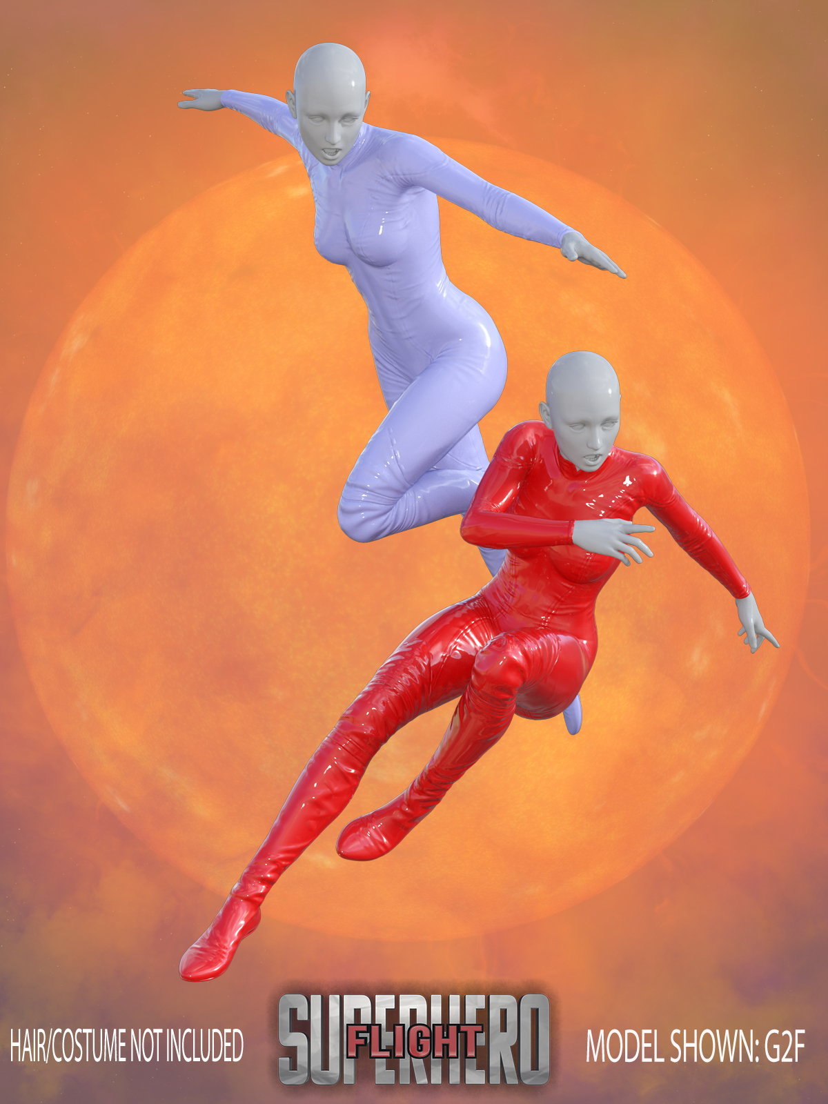 SuperHero Flight for G2F and G3F Volume 6 by N/A