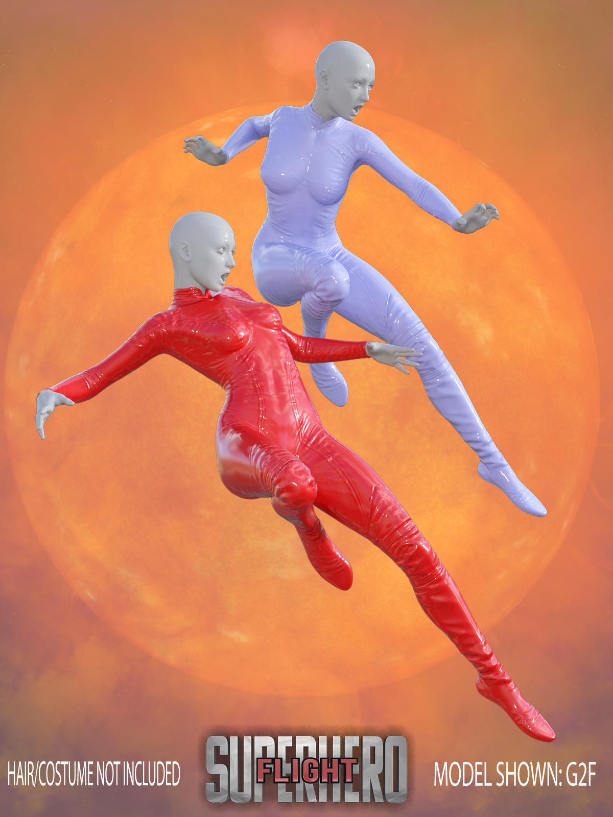 SuperHero Flight for G2F and G3F Volume 6 by N/A