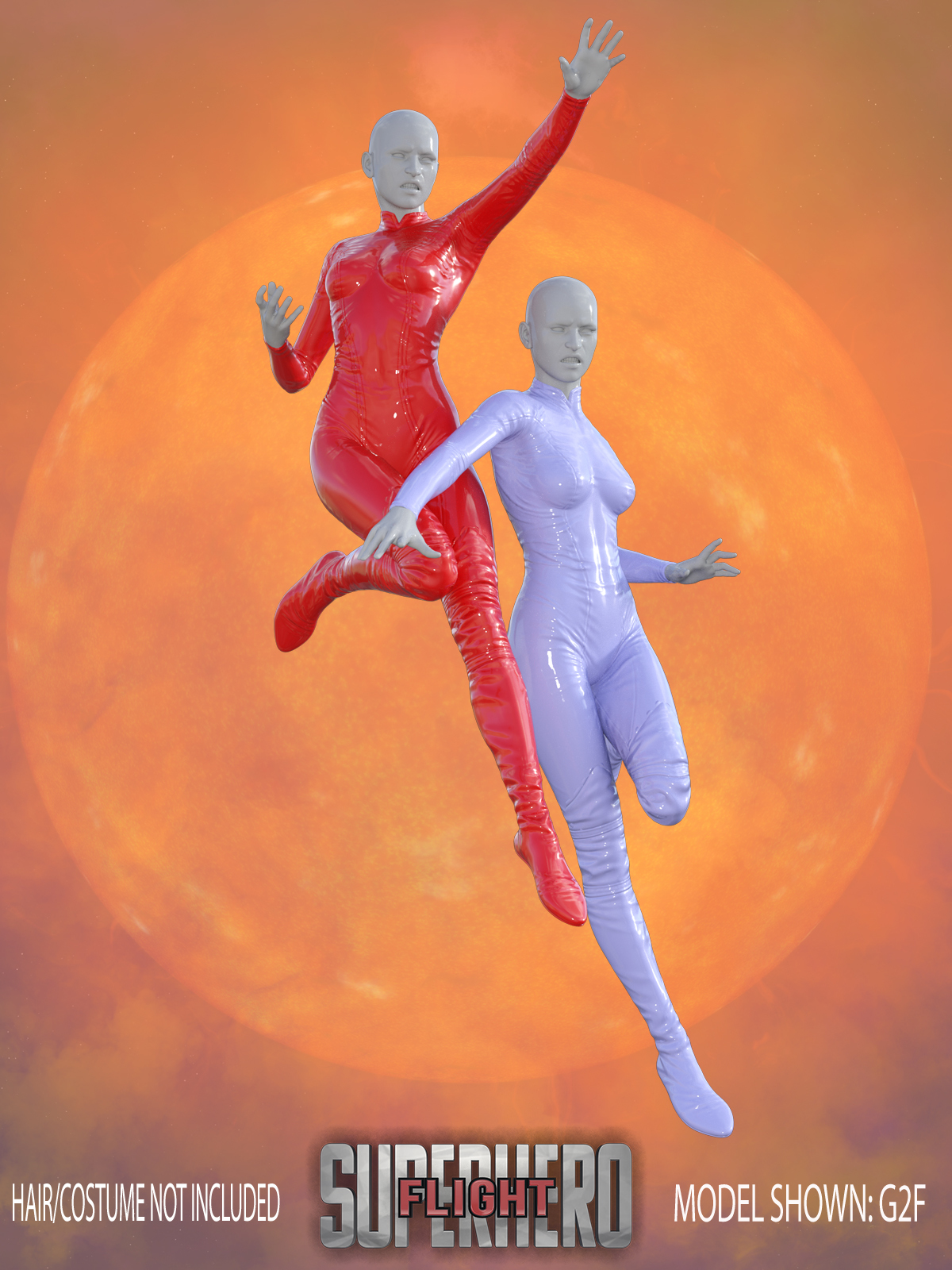 SuperHero Flight for G2F and G3F Volume 6 by N/A