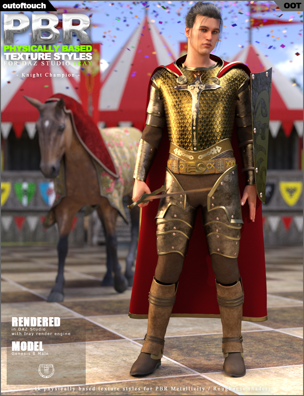 OOT PBR Texture Styles for Knight Champion by N/A