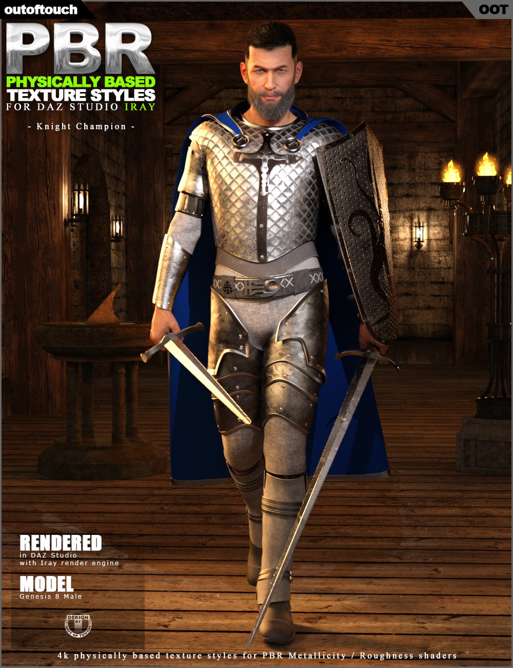 OOT PBR Texture Styles for Knight Champion by N/A