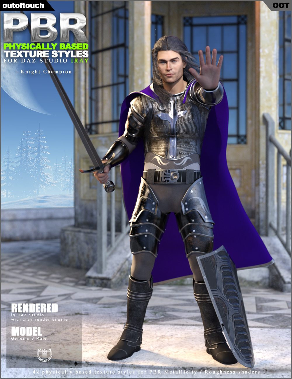 OOT PBR Texture Styles for Knight Champion by N/A