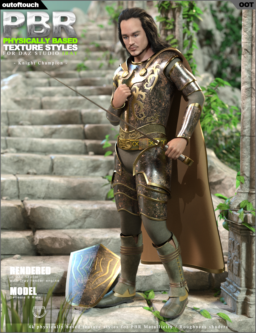 OOT PBR Texture Styles for Knight Champion by N/A