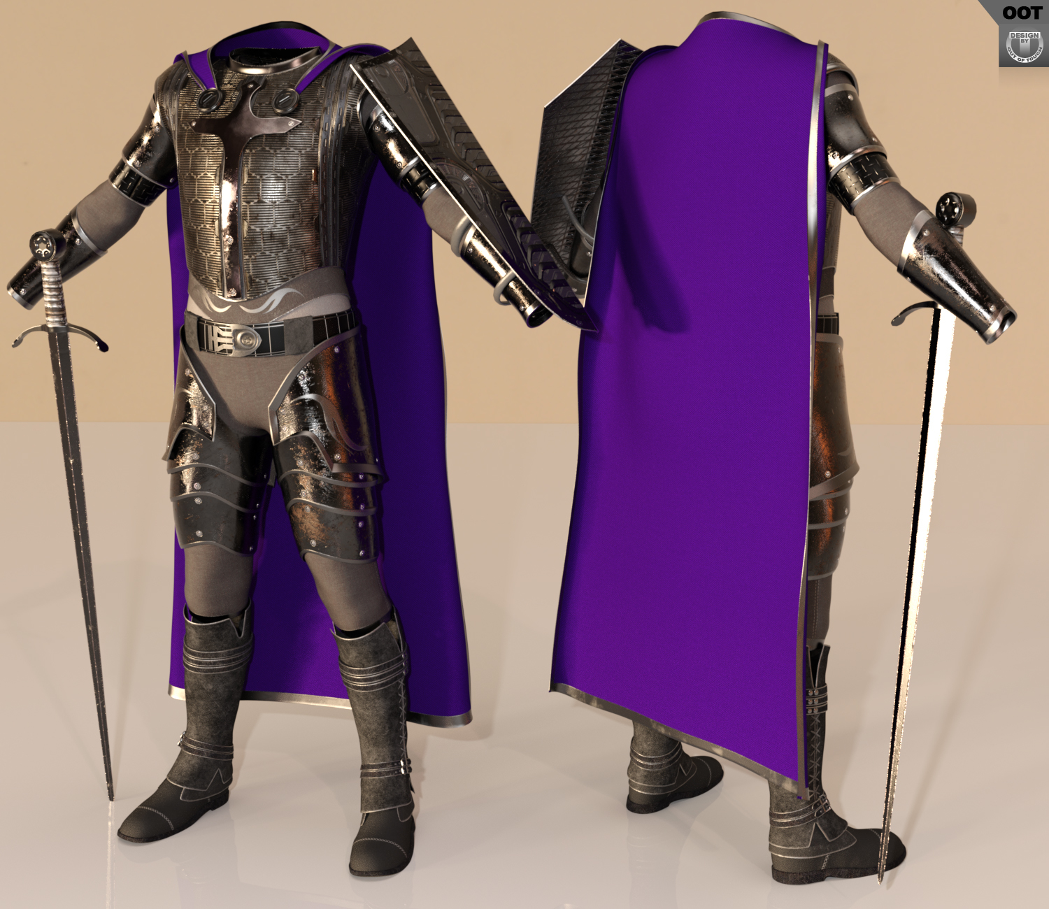 OOT PBR Texture Styles for Knight Champion by N/A
