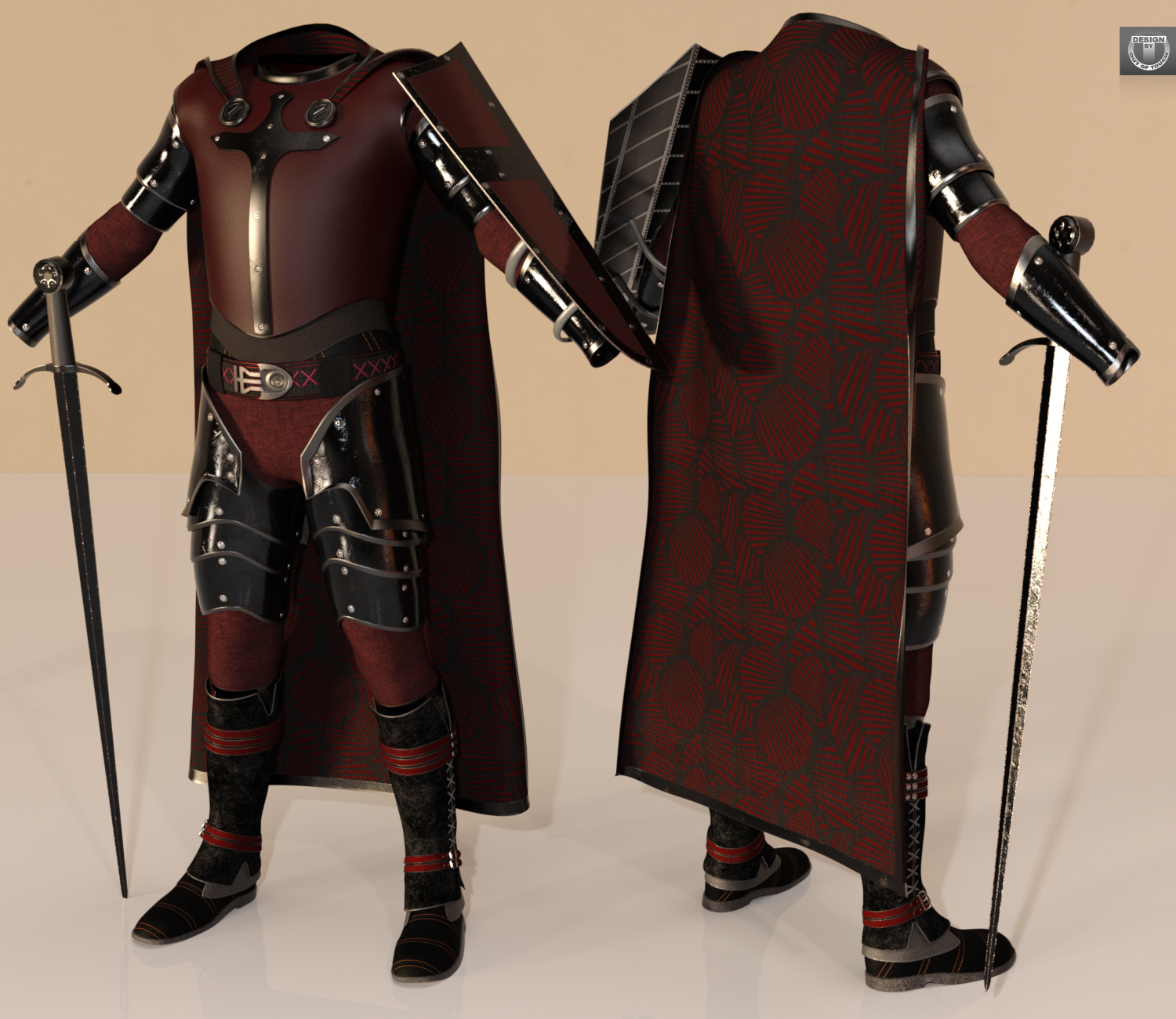 OOT PBR Texture Styles for Knight Champion by N/A