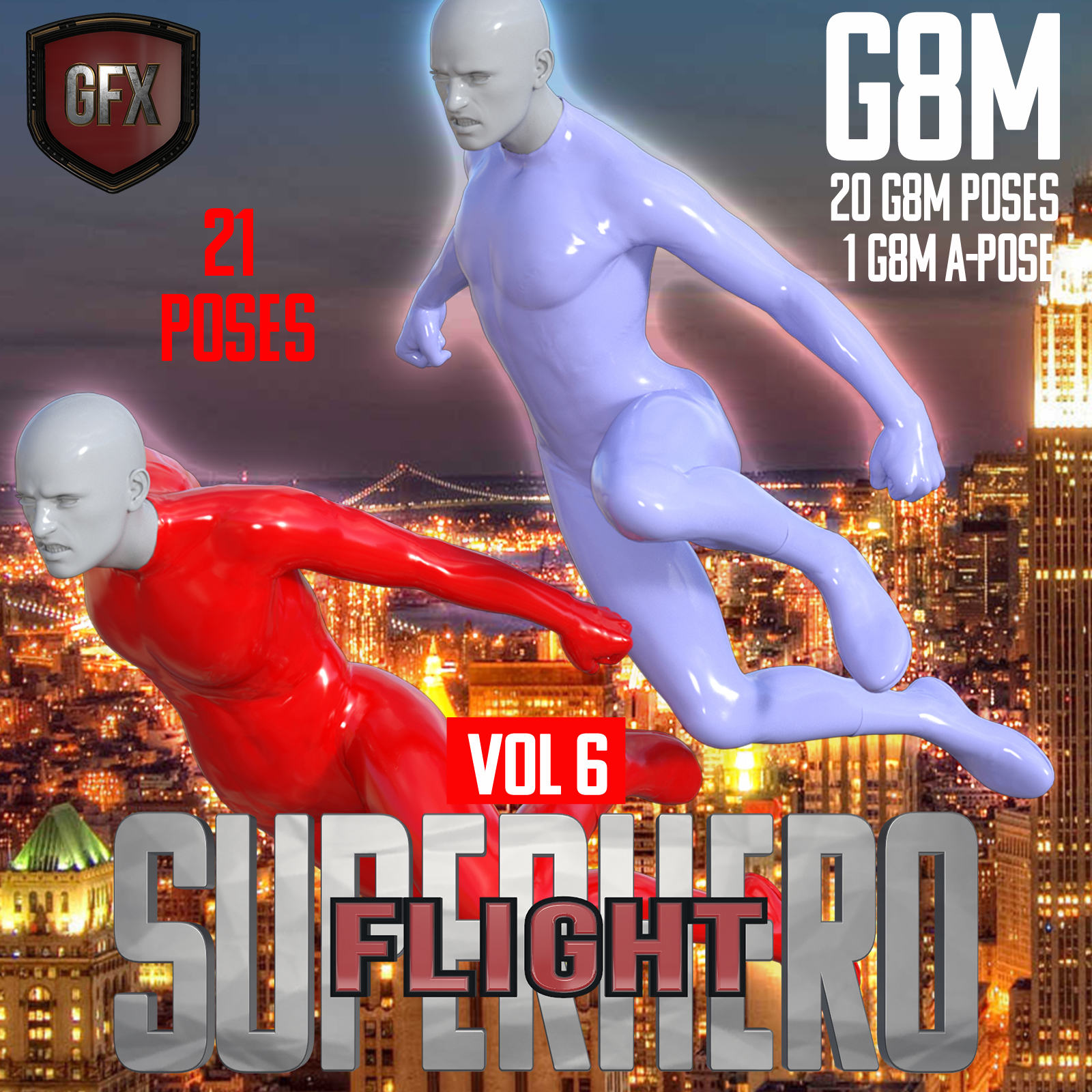 SuperHero Flight for G8M Volume 6 by N/A