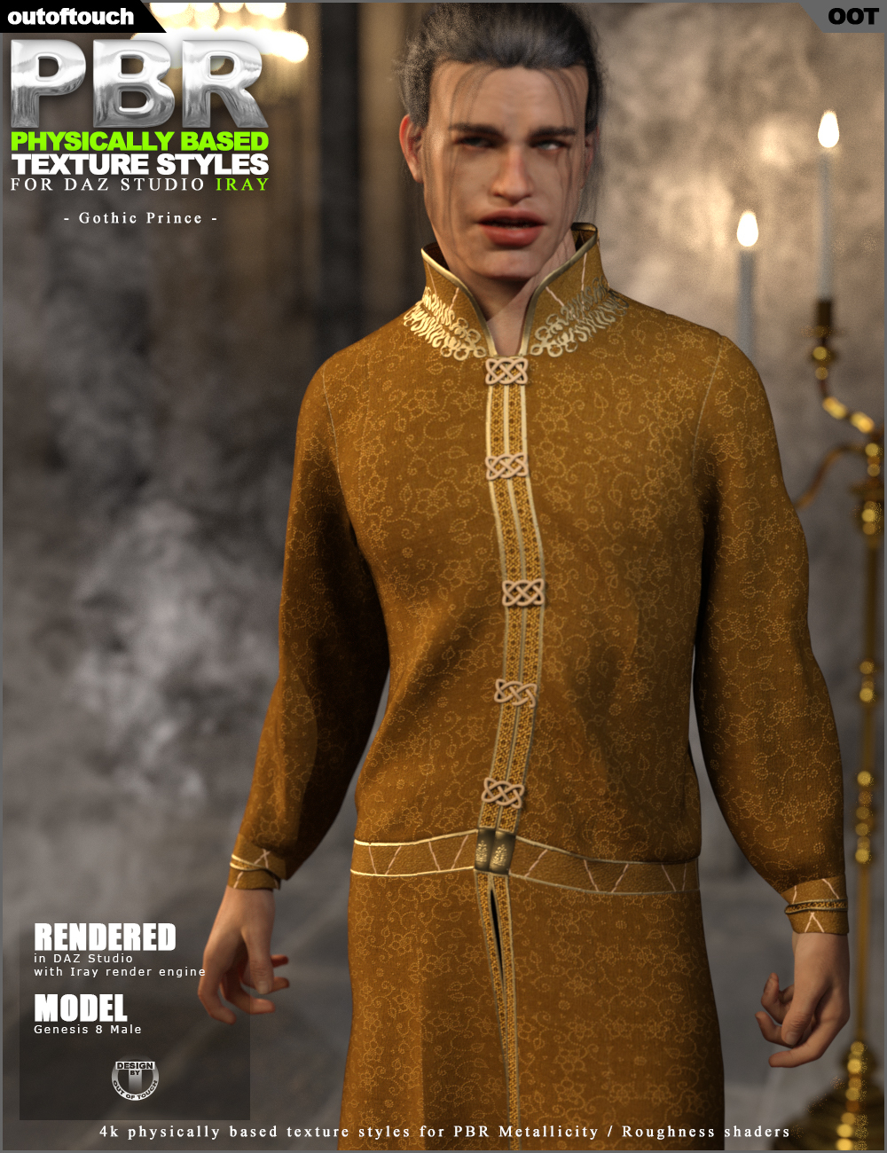 OOT PBR Texture Styles for Gothic Prince by N/A