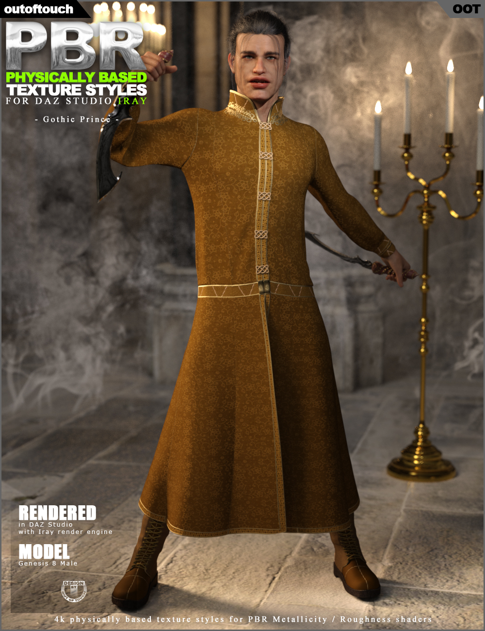 OOT PBR Texture Styles for Gothic Prince by N/A