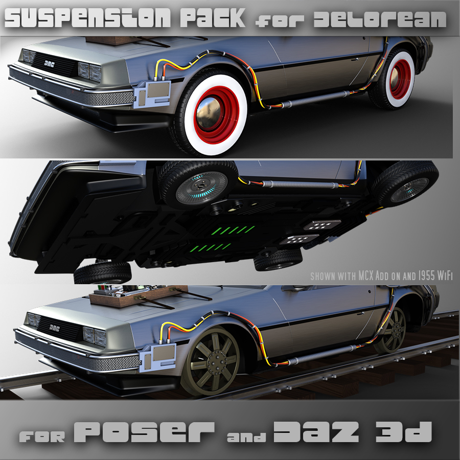 Suspension Kit for Delorean MDC-12 by N/A