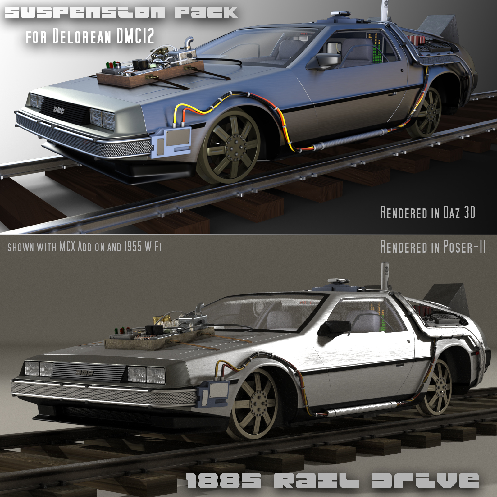 Suspension Kit for Delorean MDC-12 by N/A