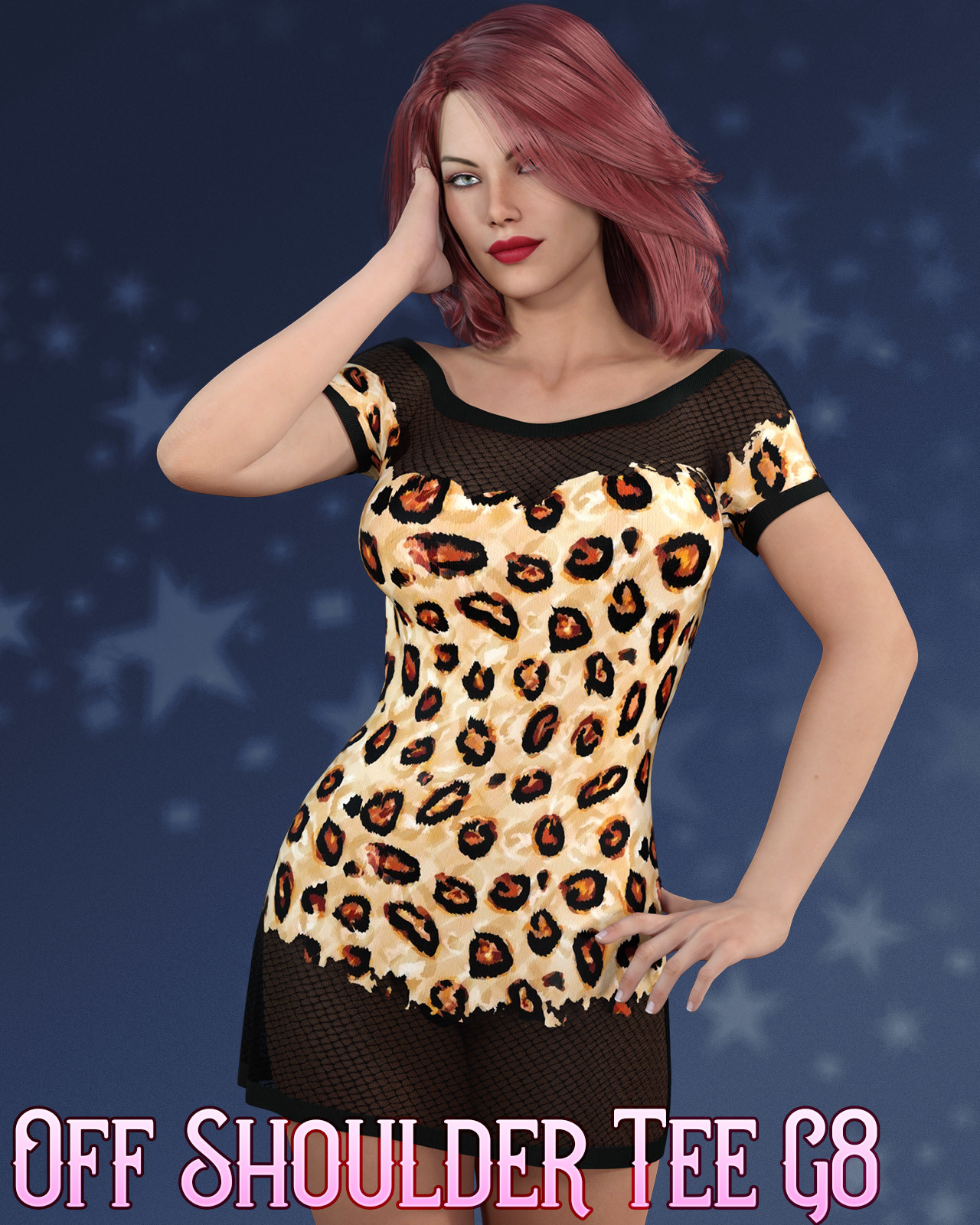 dforce - Off Shoulder Tee - Genesis 8 by N/A