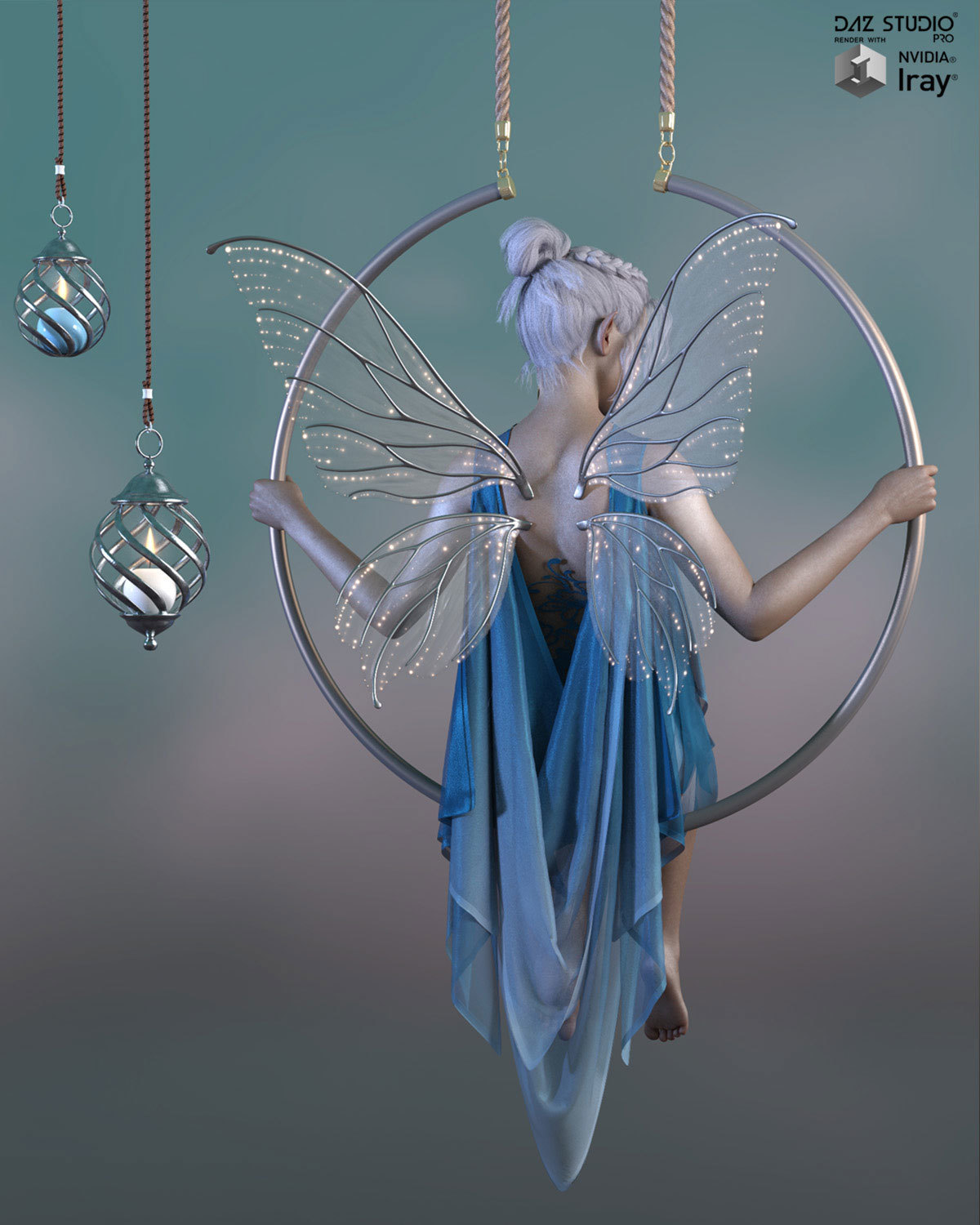Lyrical dForce dress for Genesis 8 Females by N/A