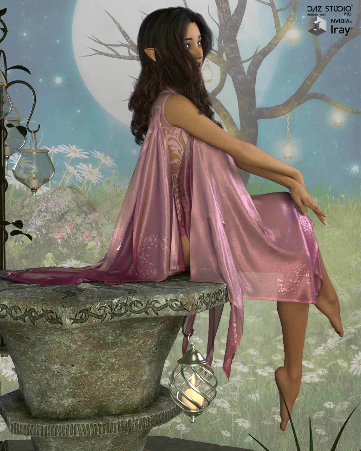 Lyrical dForce dress for Genesis 8 Females by N/A
