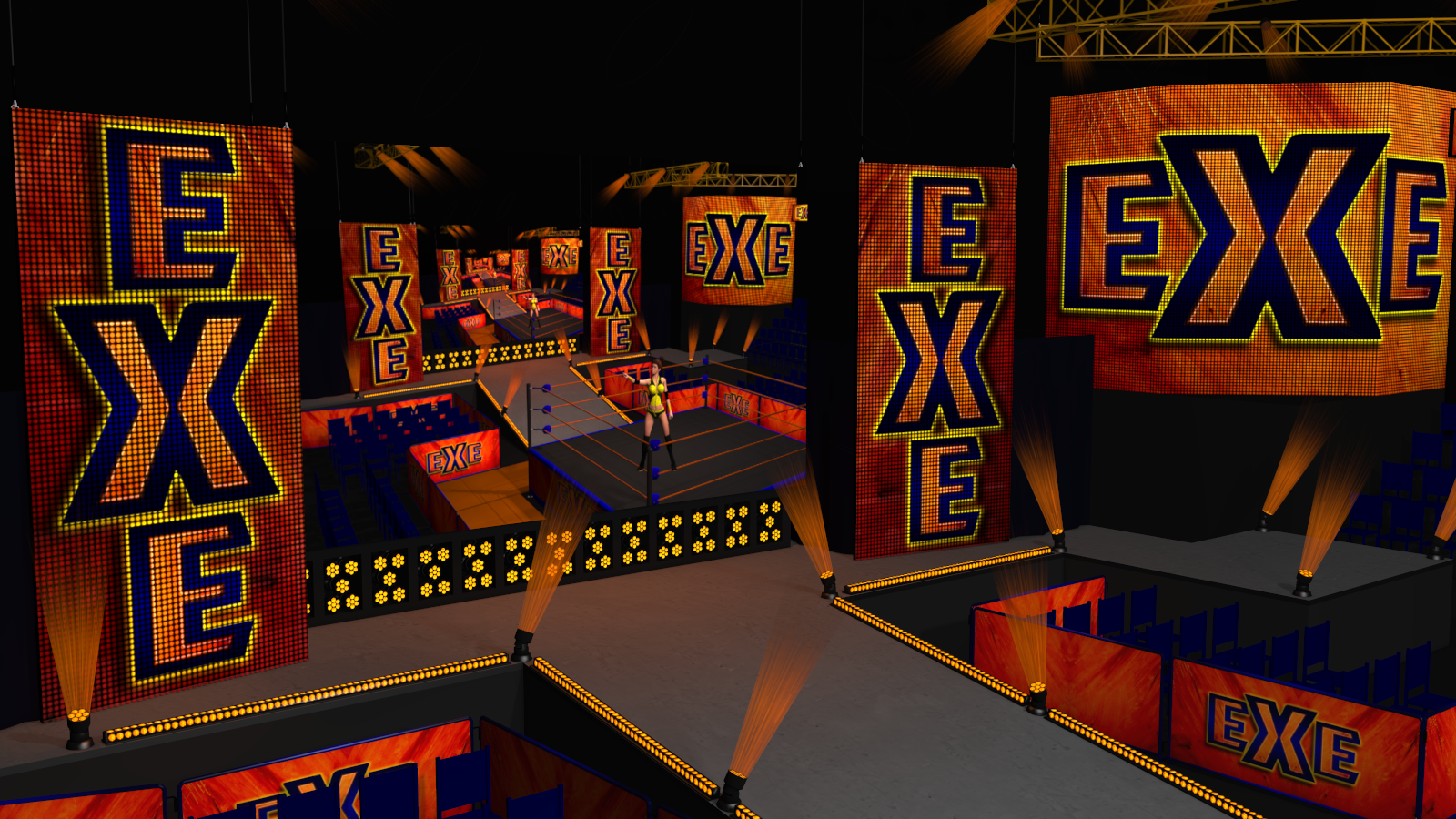 Minor League Wrestling Arena by N/A