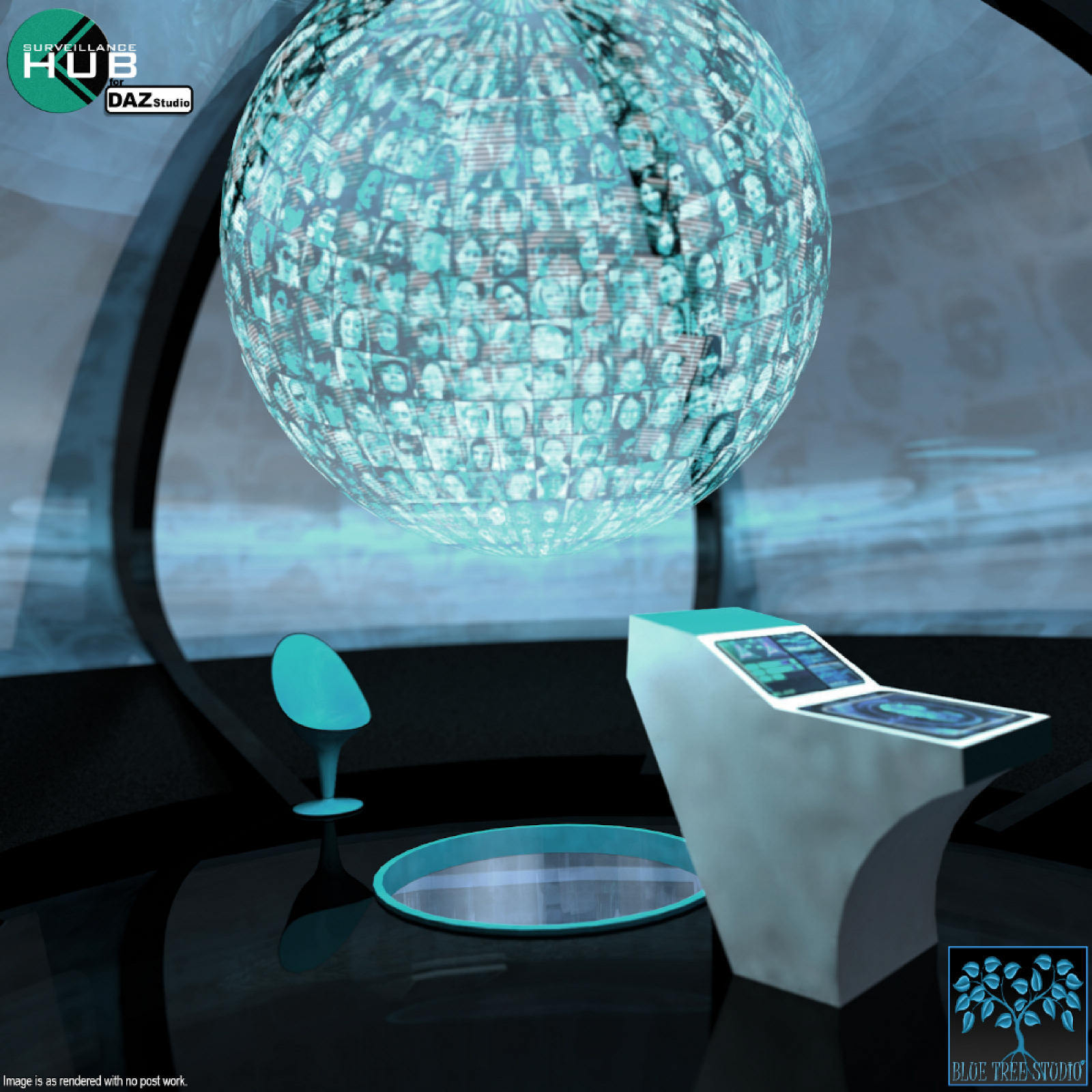 Surveillance Hub for Daz Studio by N/A