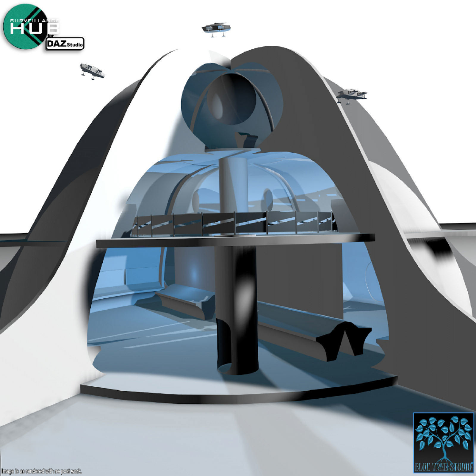 Surveillance Hub for Daz Studio by N/A
