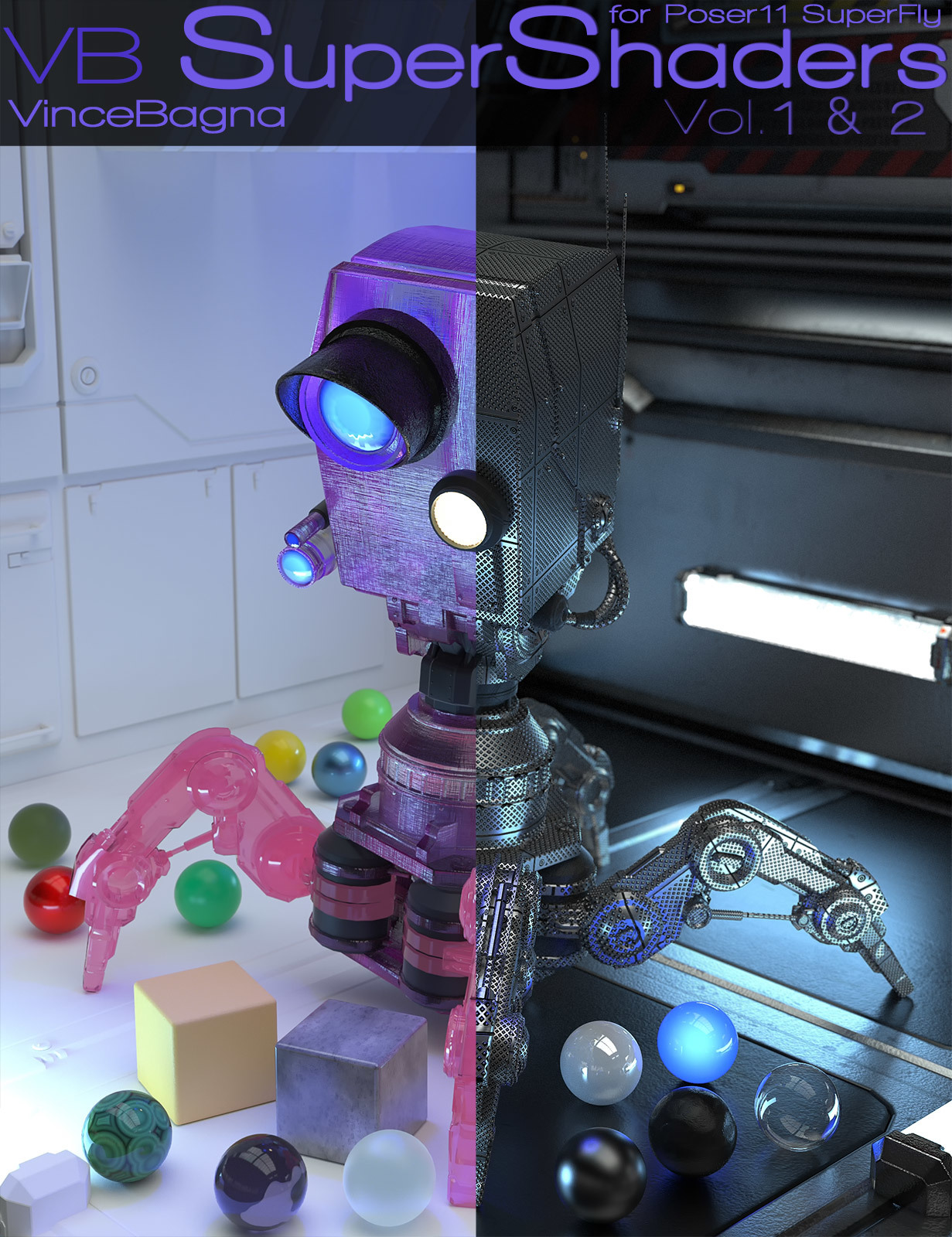 VB SuperShaders for Poser11 SuperFly Bundle by N/A