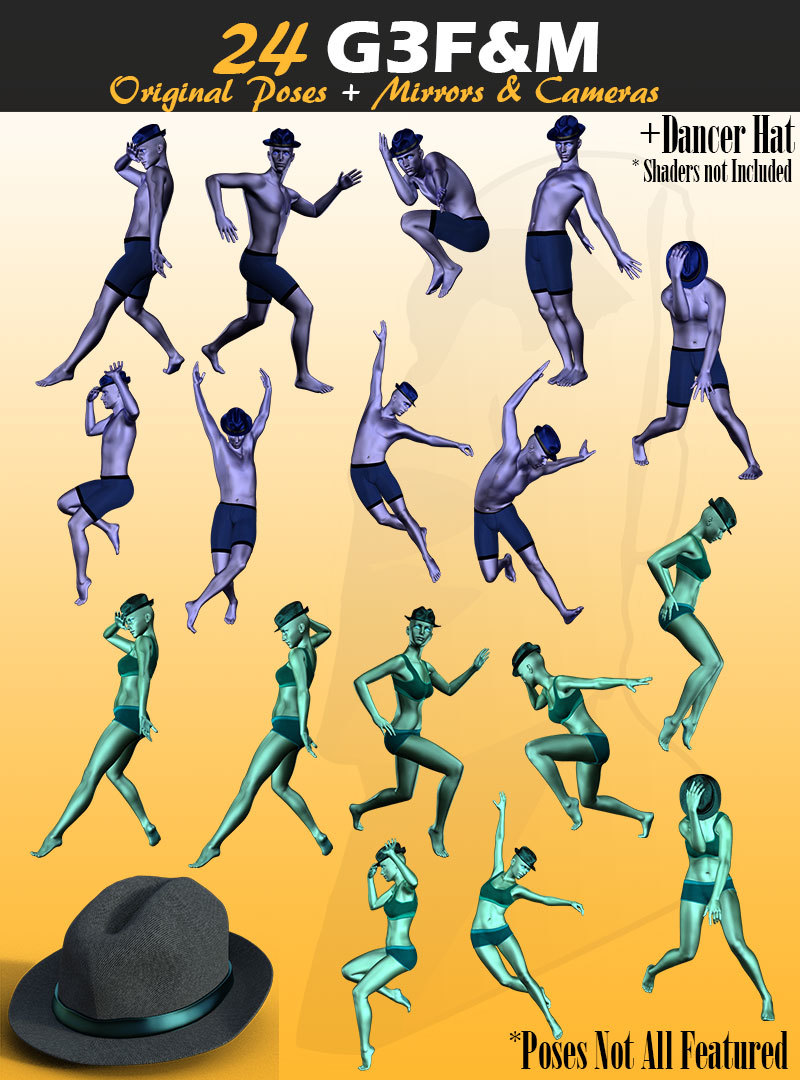 Smooth Dancer v01 : By CheesyMoai for G3F & G3M by N/A