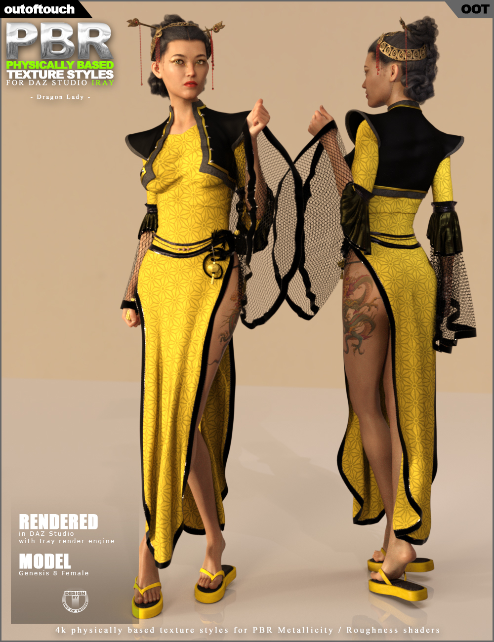 OOT PBR Texture Styles for Dragon Lady by N/A