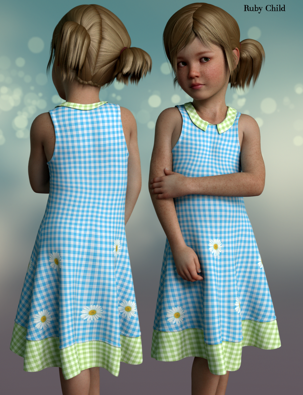dForce Quadra Dress for Genesis 8 Female by N/A