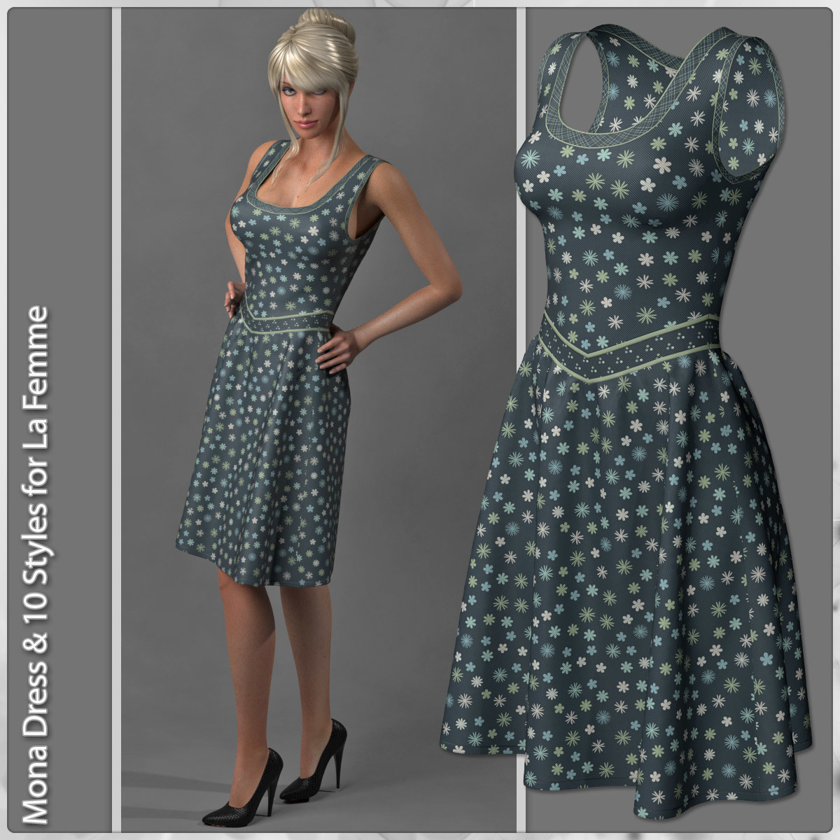 Mona Dress and 10 Styles for La Femme by N/A