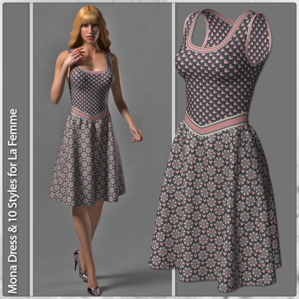 Mona Dress and 10 Styles for La Femme by N/A