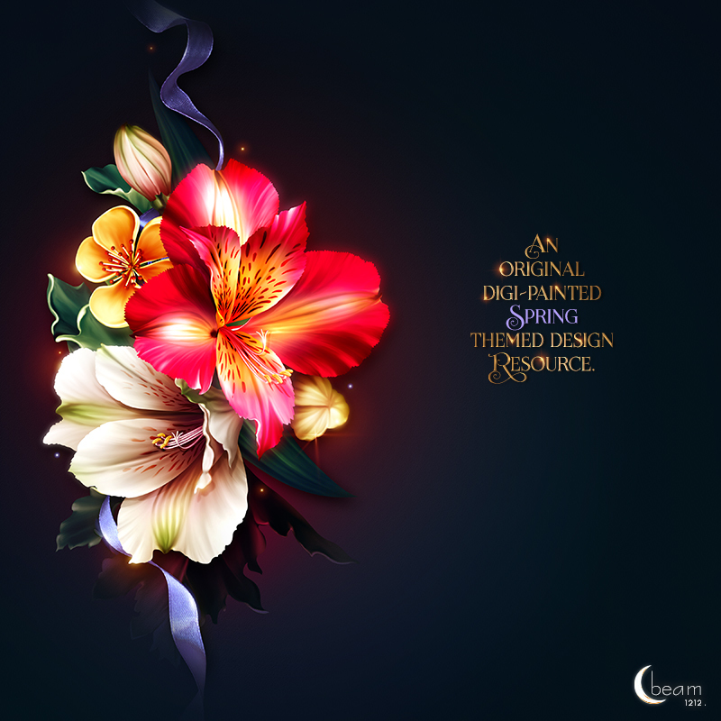 Moonbeam's Spring Blossoms by N/A