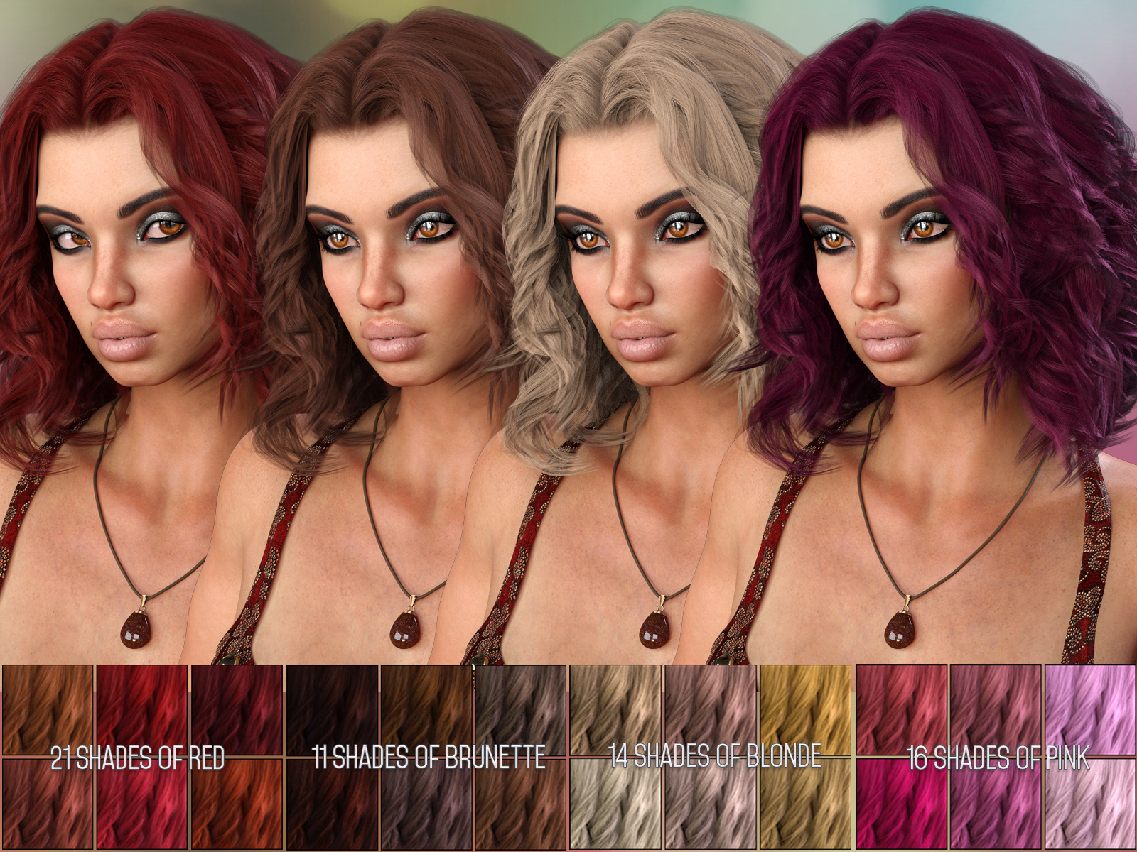 Twizted Hair Shaders 2 by N/A