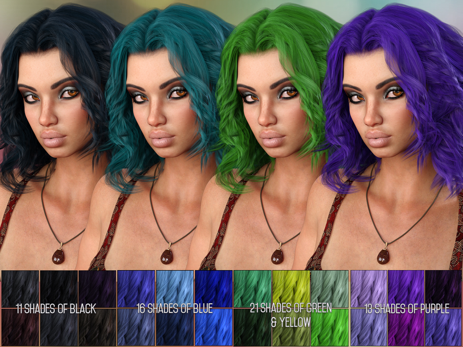 Twizted Hair Shaders 2 by N/A