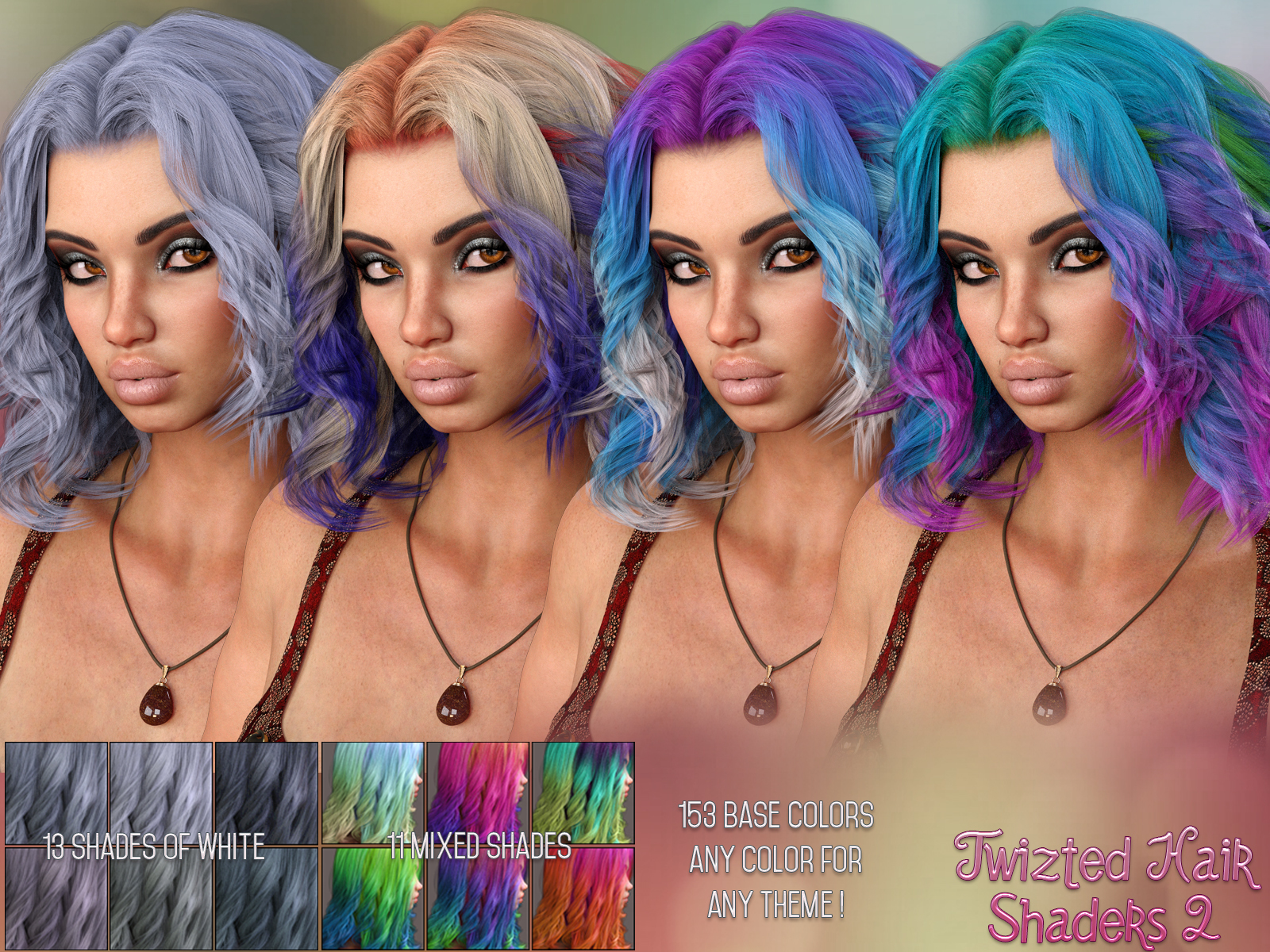 Twizted Hair Shaders 2 by N/A